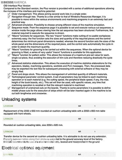 Used Selco WNT 6 Panel Saw