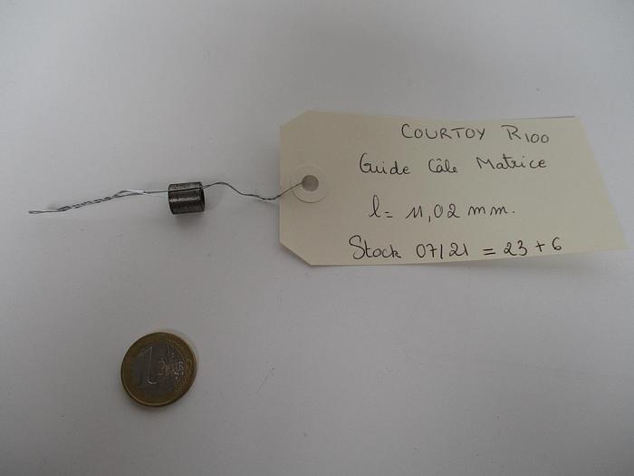 Used COURTOY R100 Guide câle Matrice