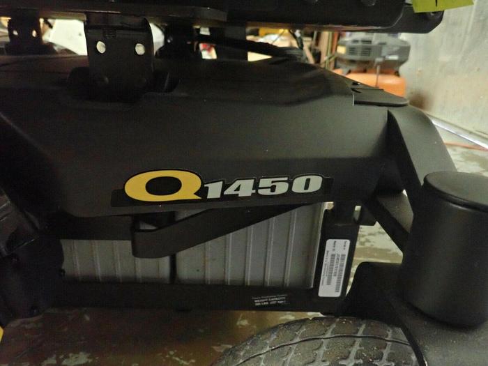 Used Quantum Q1450 Bariatric Power Chair Heavy Duty Recline Tilt Wheelchair