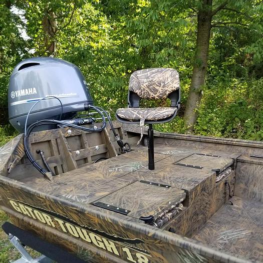 New 2021 G3 18 CCJ Jet Tunnel Hull (Mossy Oak Shadow Grass) ~ SOLD