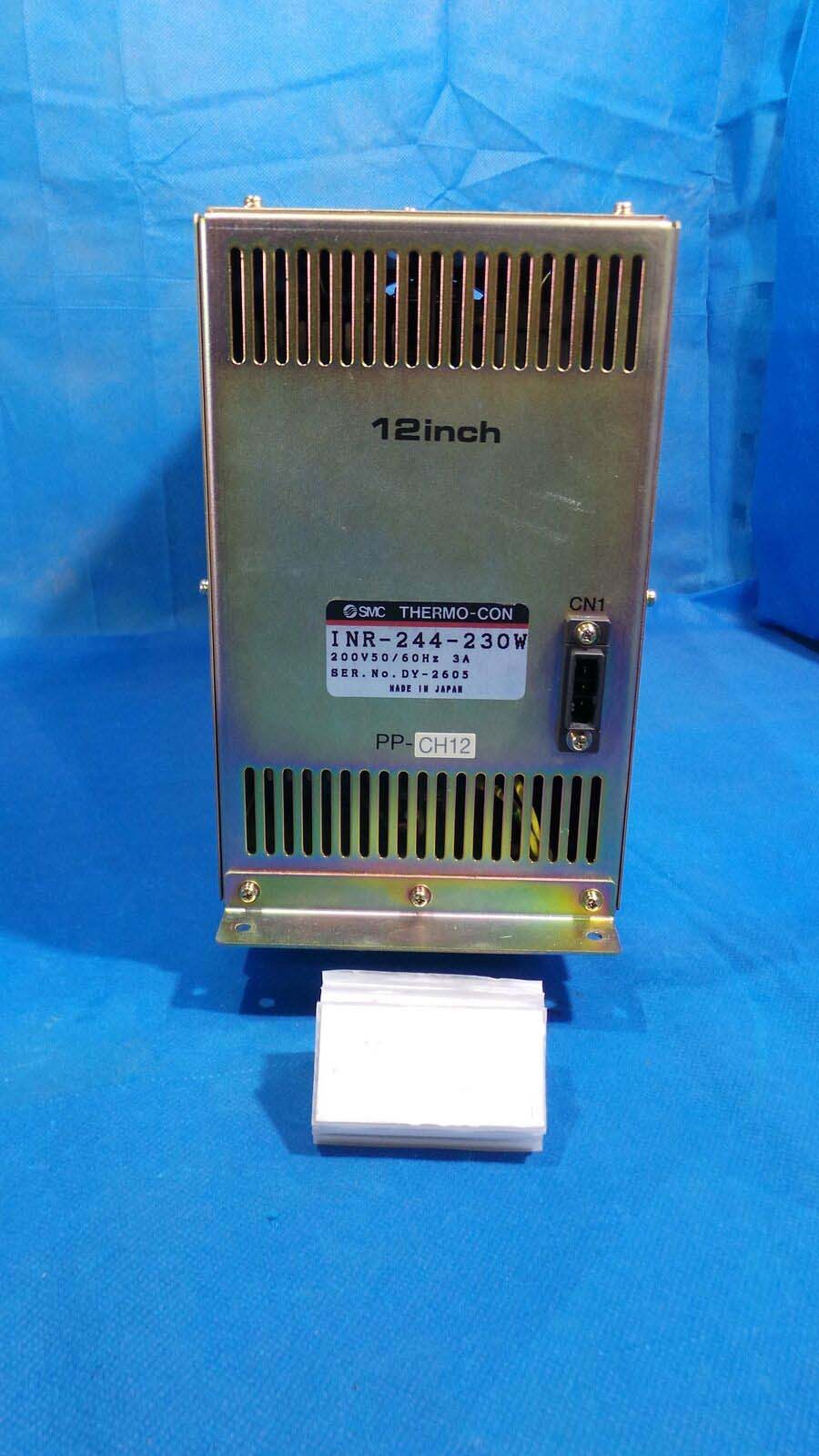 Used smc iNR-244-230W Power Supply, iNR-224-230W / 200V / 50~60Hz / 3A /
