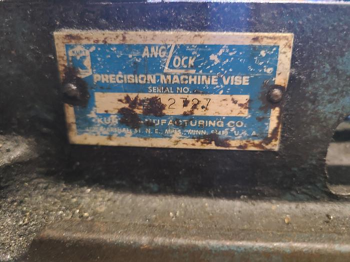 Used Kurt Ang Lock Precision Machine Vise