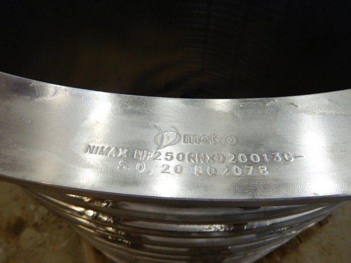 Used VALMET MDL T9 STAINLESS STEEL DELTA PRESSURE SCREEN