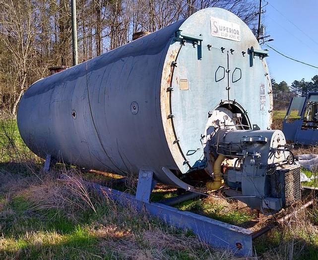 Used Superior Mohawk Boiler; 600HP; Md#4-5-3004L-GP