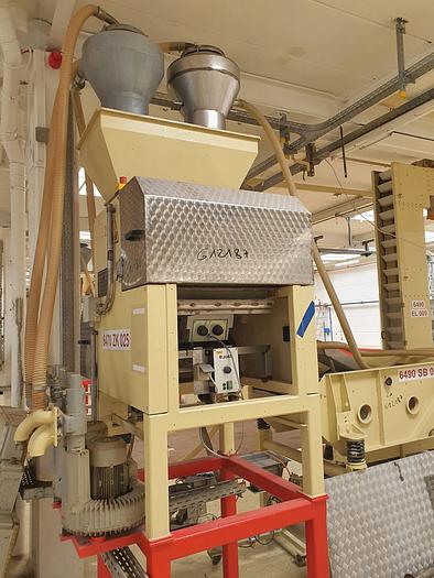 Gebraucht Nusskernschneidemaschine PEHA Type H1-04-03-600 600 mm Arbeitsbreite und 3 Schneidaggregate