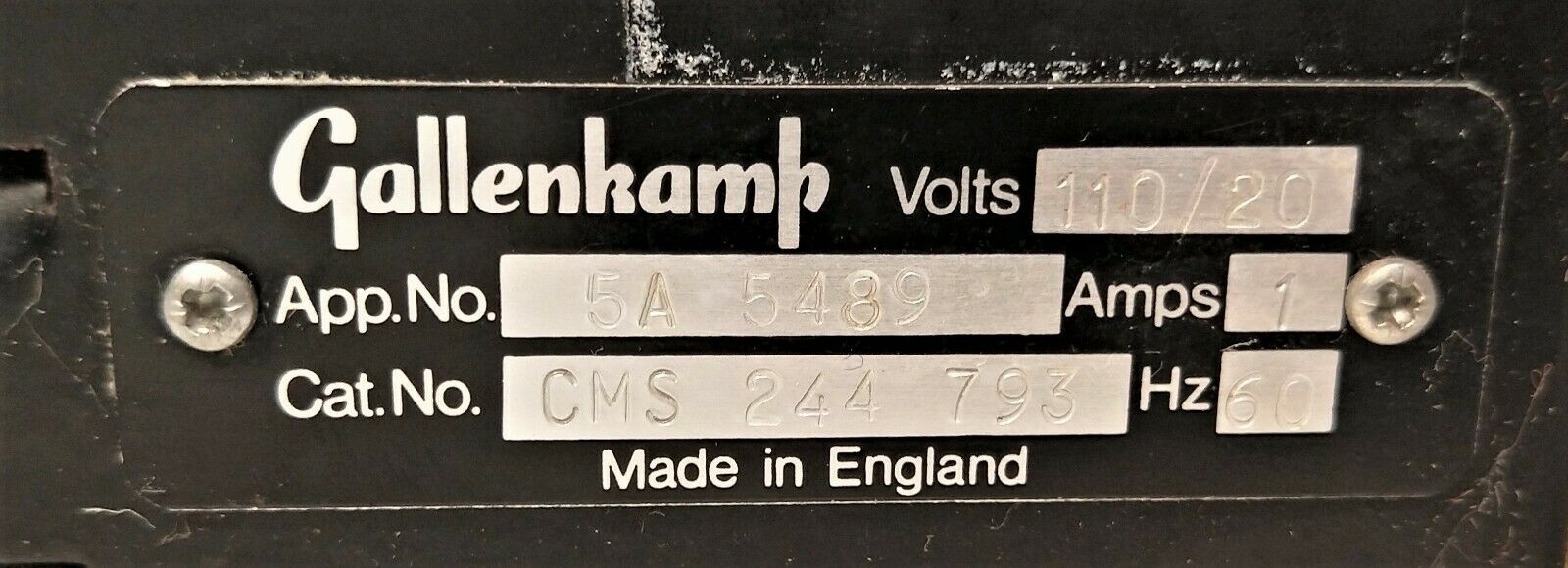 Used Curtin Matheson (Gallenkamp) CMS 244-793 Magnetic Stirrer