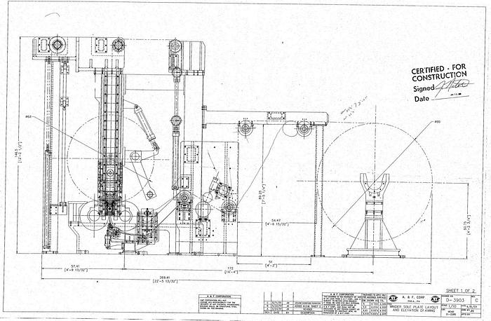 Used Jagenberg VARI-DUR Winder, Jagenberg Vari-Dur With A&F Upgrades In 2001. Max Web Width 118" At Unwind, 115" At Windup. Drum Face 125". Max Speed 5000 Fpm On 50 Lb/3000 Sq Ft. Balance Speed 5500 Fpm. Max Wound Roll Diameter 60". Min Slit Width 20". #25310