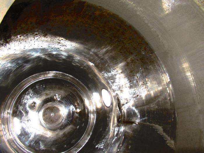 Used Silo, 600 CF, S/st, 8' x 11', Cone Btm, 72.5 PSI, #L742244