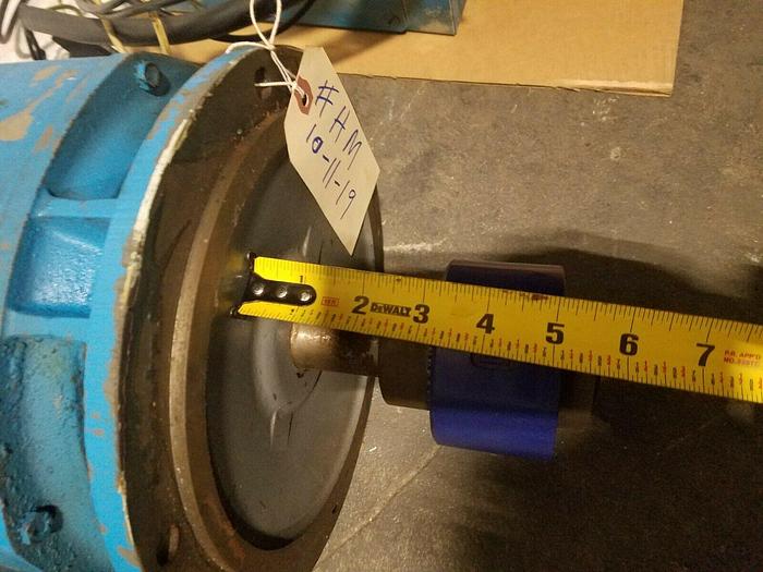 Used Brook Crompton Electric Motor 10 HP 230/460 Volts 3 Phase 1720 RPM Frame K215TD