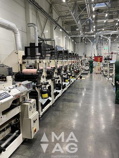 Used 2004 OMET Varyflex VF420 FP 9 color