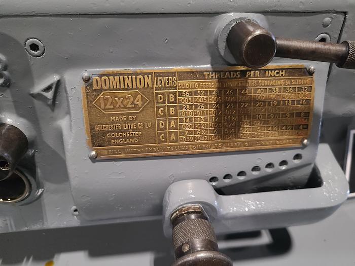 Used Colchester Lathe