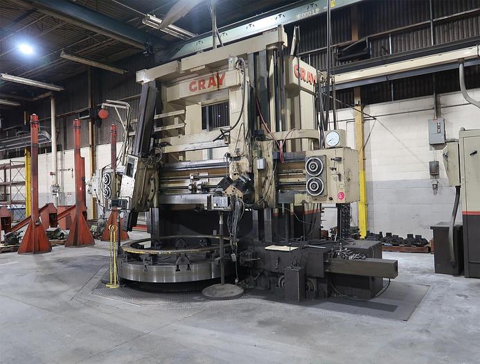 Used Gray 60 Series 84" Vertical Boring Mill