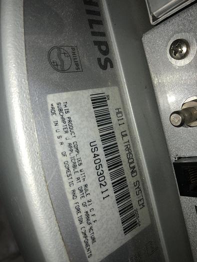 Gebraucht Philips HD11 Ultraschallgerät mit 3x Sonden, Sony Drucker UP-D895MD