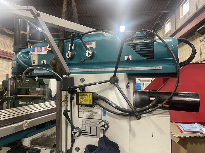 Used 14” X 72-3/4”, ACCUTEC, 2017, MODEL 2500-U, VERTICAL/HORIZONTAL MILLING MACHINE