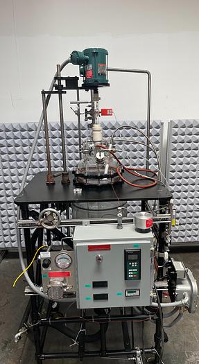 Used Prism Research Glass 100L Explosion Proof Glass Jacketed Reactor