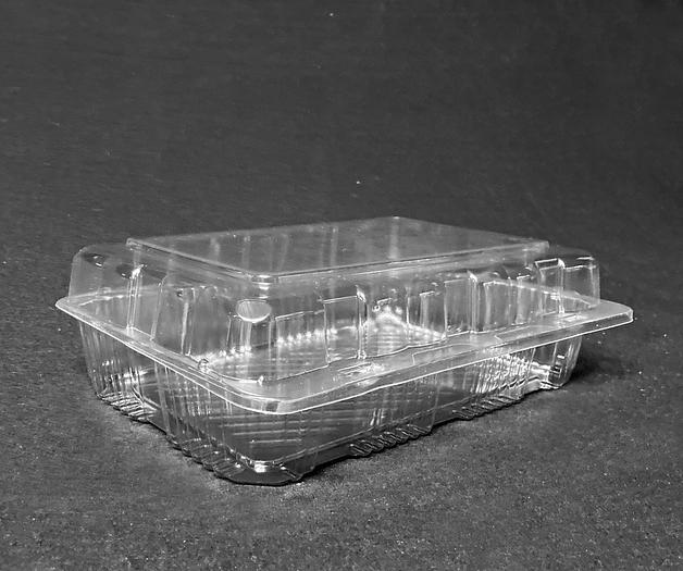 NEW, in-the-box — Commercial Packaging: 3-Pack Whole Clamshell, See-Thru