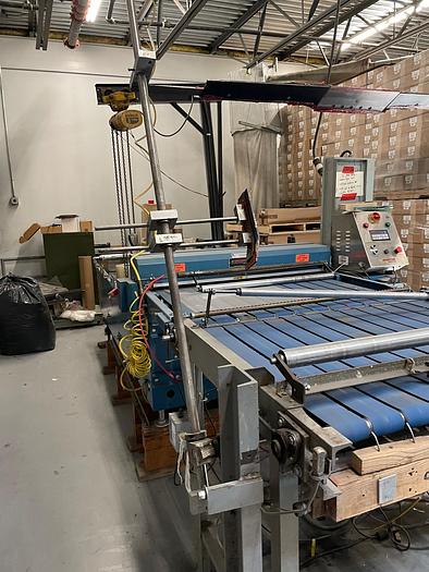 Used 48" ROSENTHAL SHEETER MODEL WAS-4-VHHUJJJUJZEAAC12 WITH CONVEYOR-pending