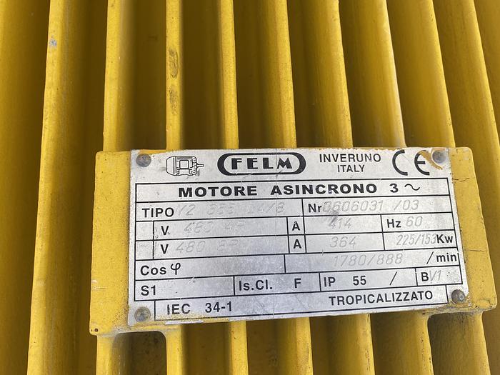 Used Used Caccia approximately 300 gallon stainless steel turbo-mixer