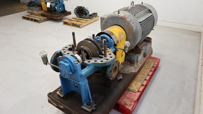 Used Goulds 3316 3x4x11H Split Case Pump #44656