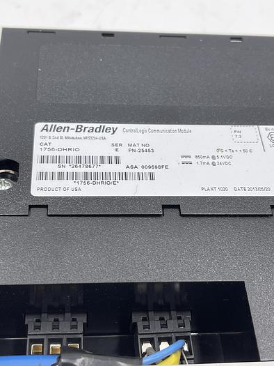 Used Allen-Bradley 1756-DHRIO Ser E
