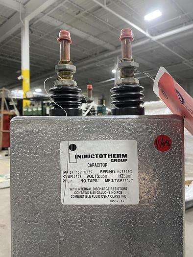 Used CAPACITOR FOR MEDIUM FREQUENCY FURNACE