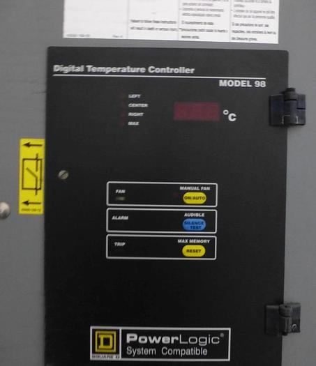 Used SQUARE D POWER CAST II DRY TYPE COPPER TRANSFORMER 2000/3000 KVA