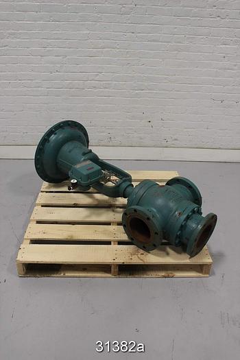Used Honeywell 8519OB-1B20-2C4 6" 3-Way Steam Valve #31382