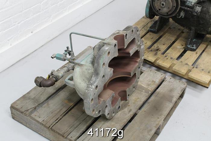 Used Goulds 3410 4x6x15 Split Case Pump, SS Casing, 14.12" SS Impeller #41172