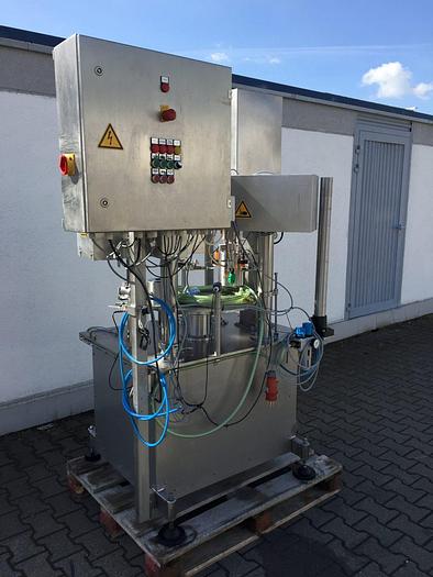Gebraucht Kaltvakuumgläserverschließmaschine