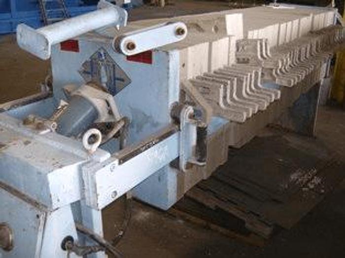 Used 13 CU. FT. BECKART ENVIRONMENTAL FILTER PRESS – 630 MM – AUTOMATIC – CGR – #6651