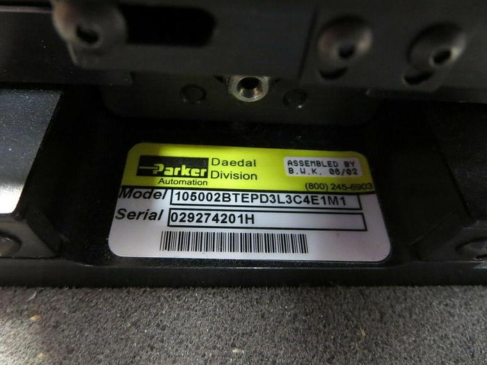 Used Parker Automation, Daedal Division Linear Actuator/Positioner