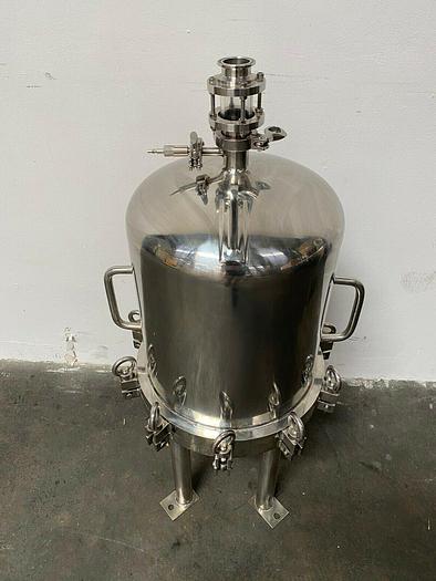 Used Scott Laboratories Stainless Steel Lenticular Filter Housing 87 PSI @ 140 °C