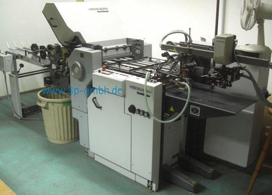 Used Heidelberg Stahl Ti 404KB 36F combination folding 2001