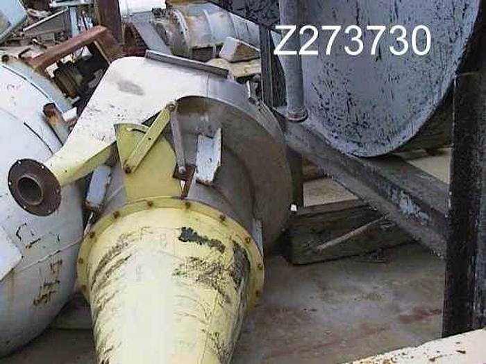 Used Dryer, Flash, S/st, Bowen, 800 lb/hr Feed @ 67% Water, #Z273730