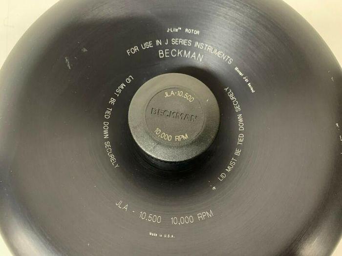 Used Beckman Coulter JLA-10.500 Rotor 10,000 RPM