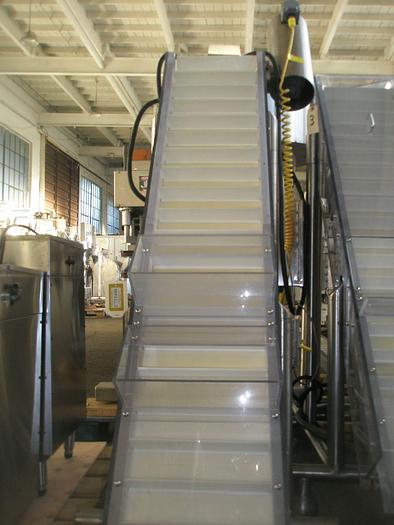 Used Conveyor, Belt, 10.5" X 5', S/st, Inclined, Feeder, A #S736889