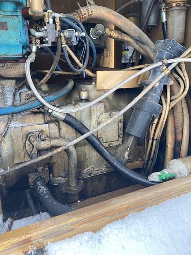 Used 1998 Frontier 4 Axle Carrier Style Oilfield Pump / Kill Truck Chassis