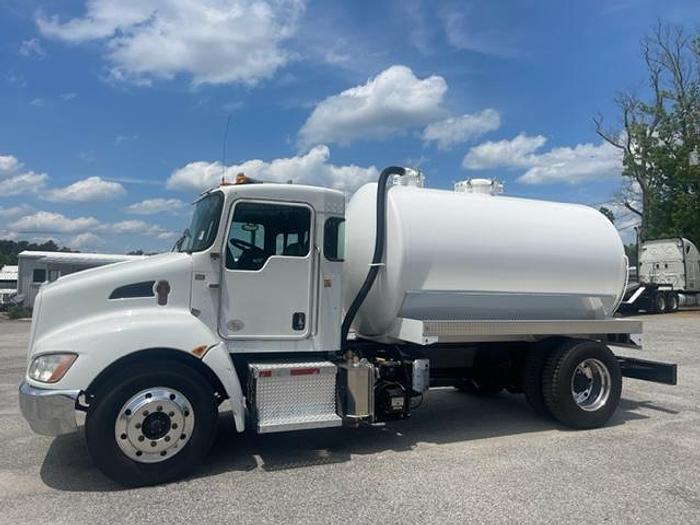 Used 2012 Kenworth T270 UNDER CDL allison auto NEW 2,500 gallon vacuum