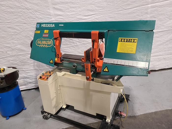 Used Kalamazoo Clausing H330SA SemiAutomatic Band Saw 18" X 12" for