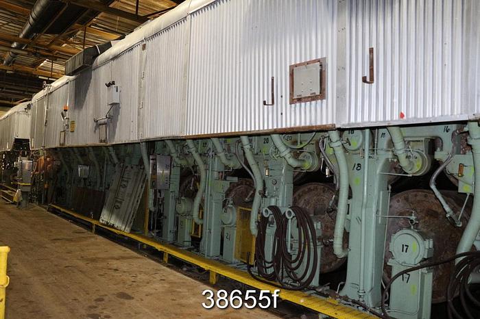 Used Beloit 100" Trim Medium/Liner Fourdrinier Paper Machine, 2500 FPM #38655