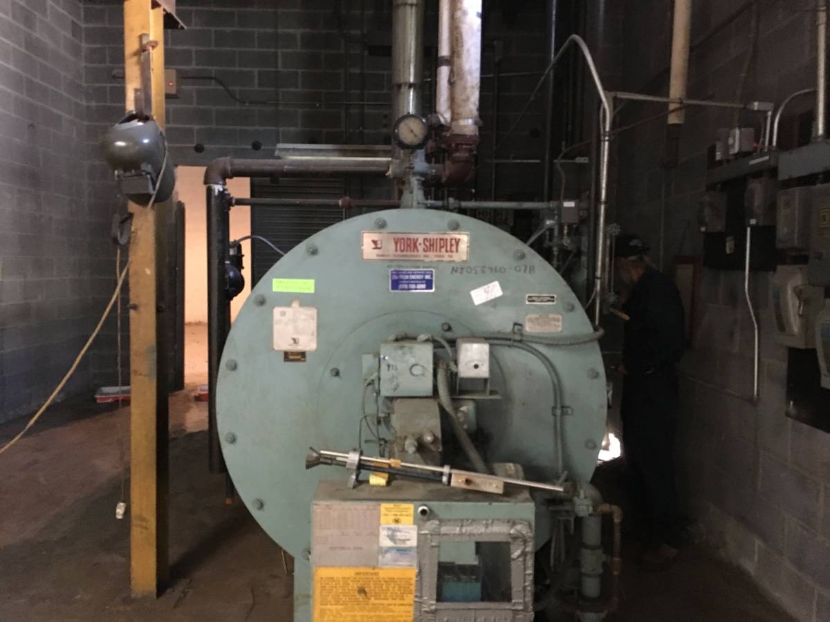 Used YORK SHIPLEY 50 HP BOILER for Sale in New Jersey