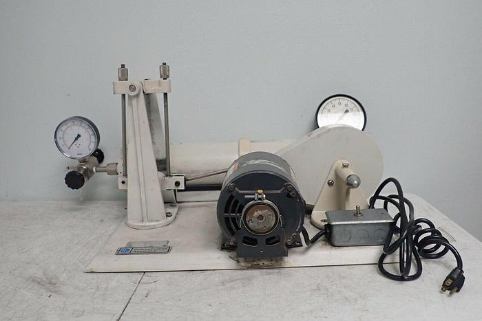 Used Parr Hydrogenation Apparatus Shaker Model 3911? with Dayton 5K906C Motor