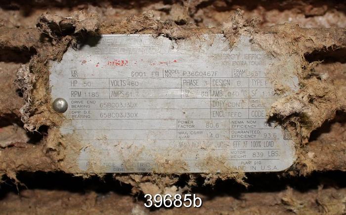 Used Goulds 3175 8x10x18 Pump #39685