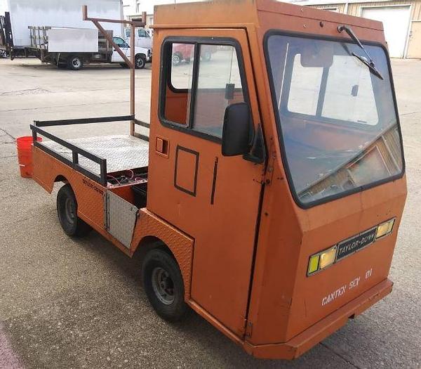 Used Taylor Dunn Flatbed Cart