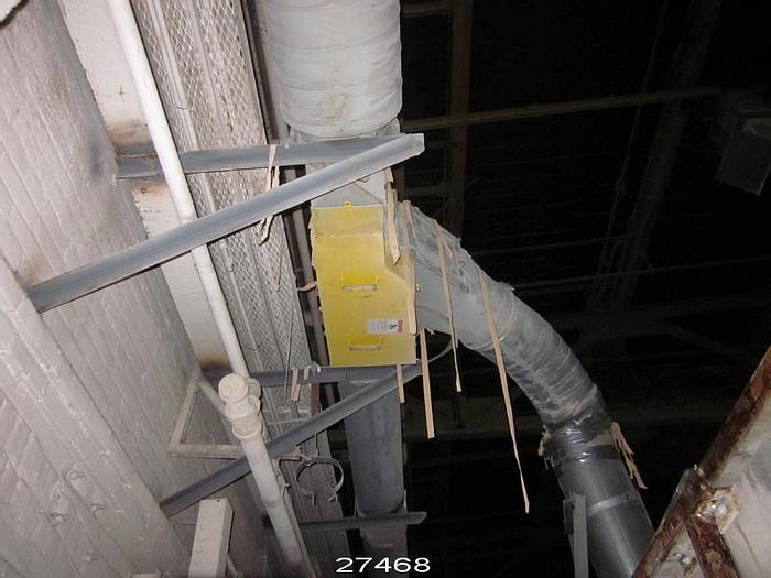 Used Quick Draft  Quick Draft Trim Handling System, Venturi Style With 30 Hp Pressure Blower, (2) Vfd'S, Inlet Muffler, Outlet Muffler, Diverter Gate, (2) Trim Pick-Ups, 6" Venturi Inlet, 12" Venturi Outlet. #27468