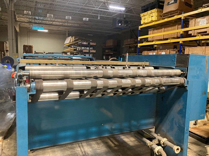 Used 56" SDFK DUAL ROTARY KNIFE MAXSON SHEETER MFG. 2007 (LINE #10) - PENDING SALE