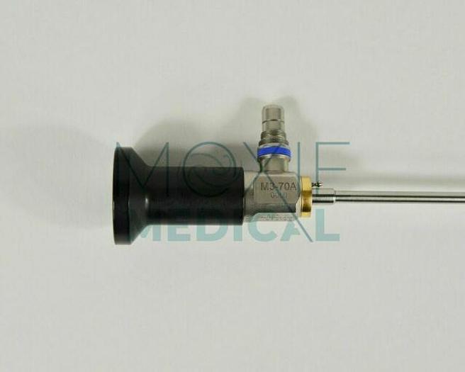 Refurbished ACMI GOLD M3-70A 4mm 70 Degrees Cystoscope with 17Fr, 21Fr and 23Fr Accessories By ACMI