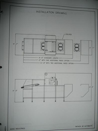 Used Maszyna pakująca w gotowe kubeczki "Ross Inpack" Junior A20