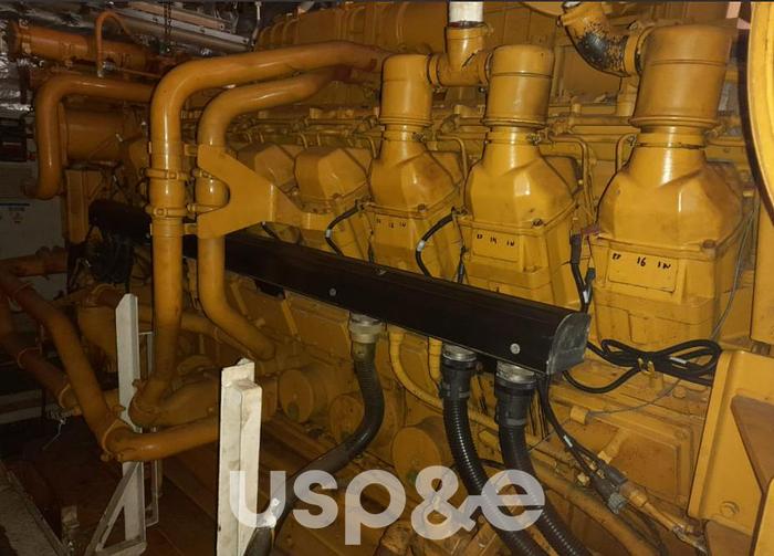 Used 6.9 MW 2011 Used Caterpillar 3516 HD Diesel Generator Sets