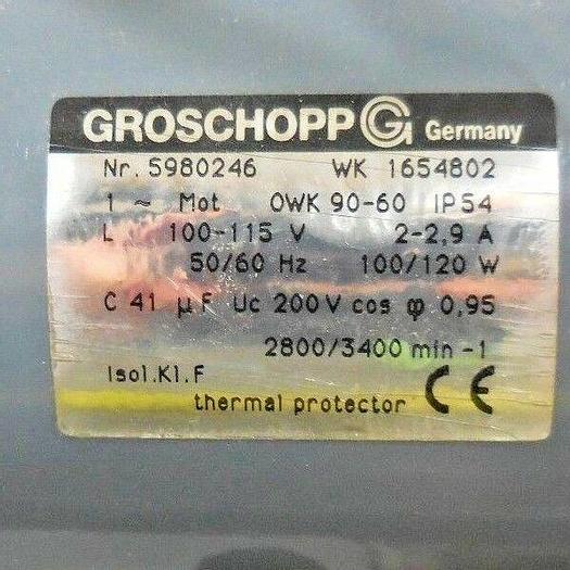 Leybold TRIVAC B, S/D 1,6 B, Rotary Vane Vacuum Pump